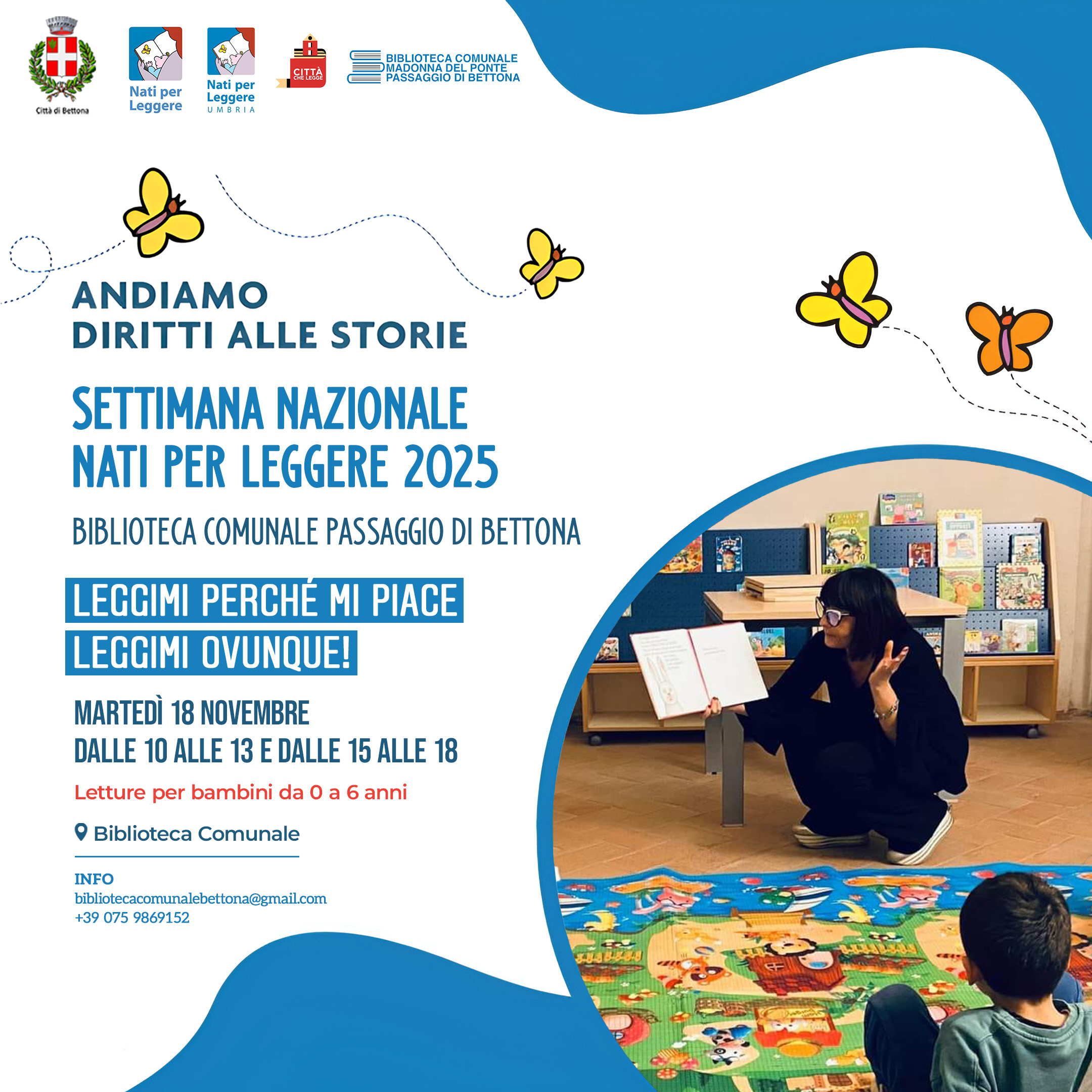 Settimana Nazionale Nati per Leggere 2025