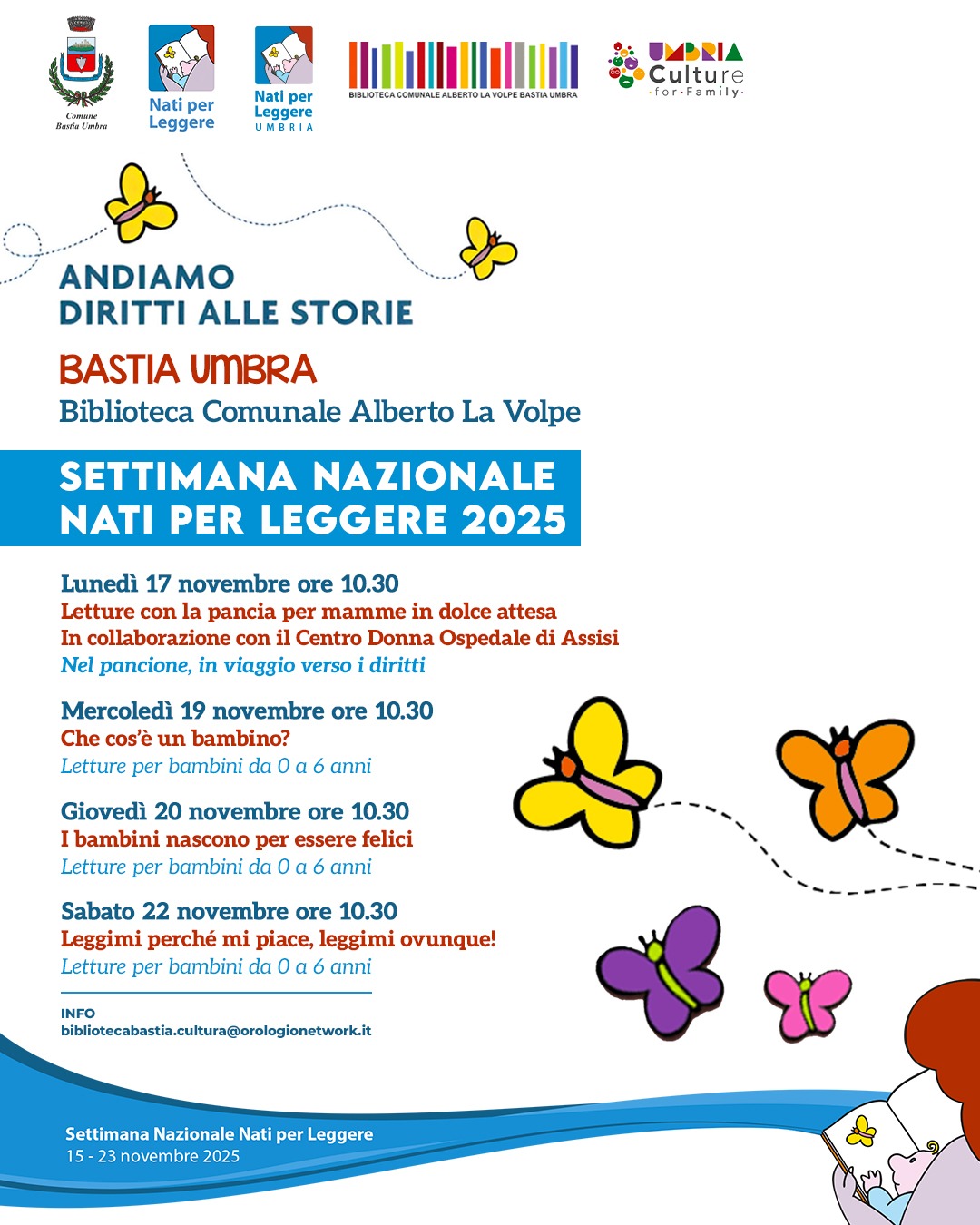 Settimana Nazionale Nati per Leggere 2025