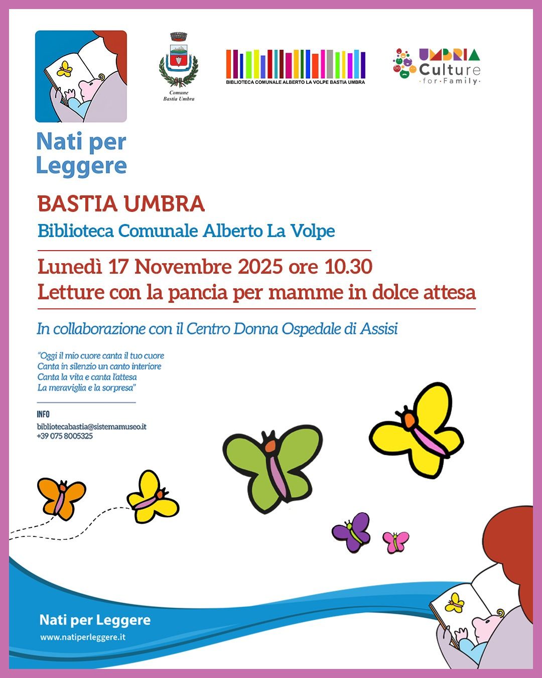 Settimana Nazionale Nati per Leggere, si parte!