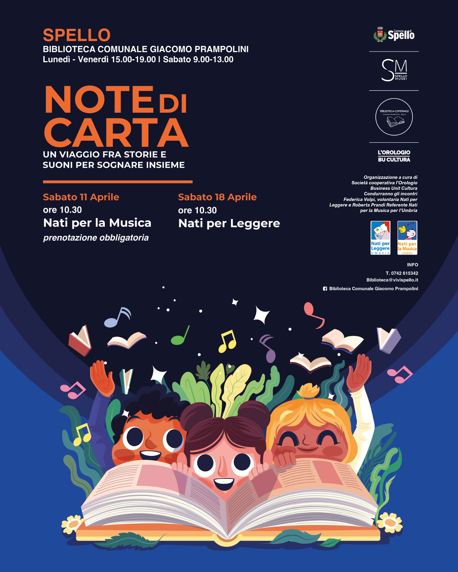 NOTE DI CARTA - Nati per la Musica