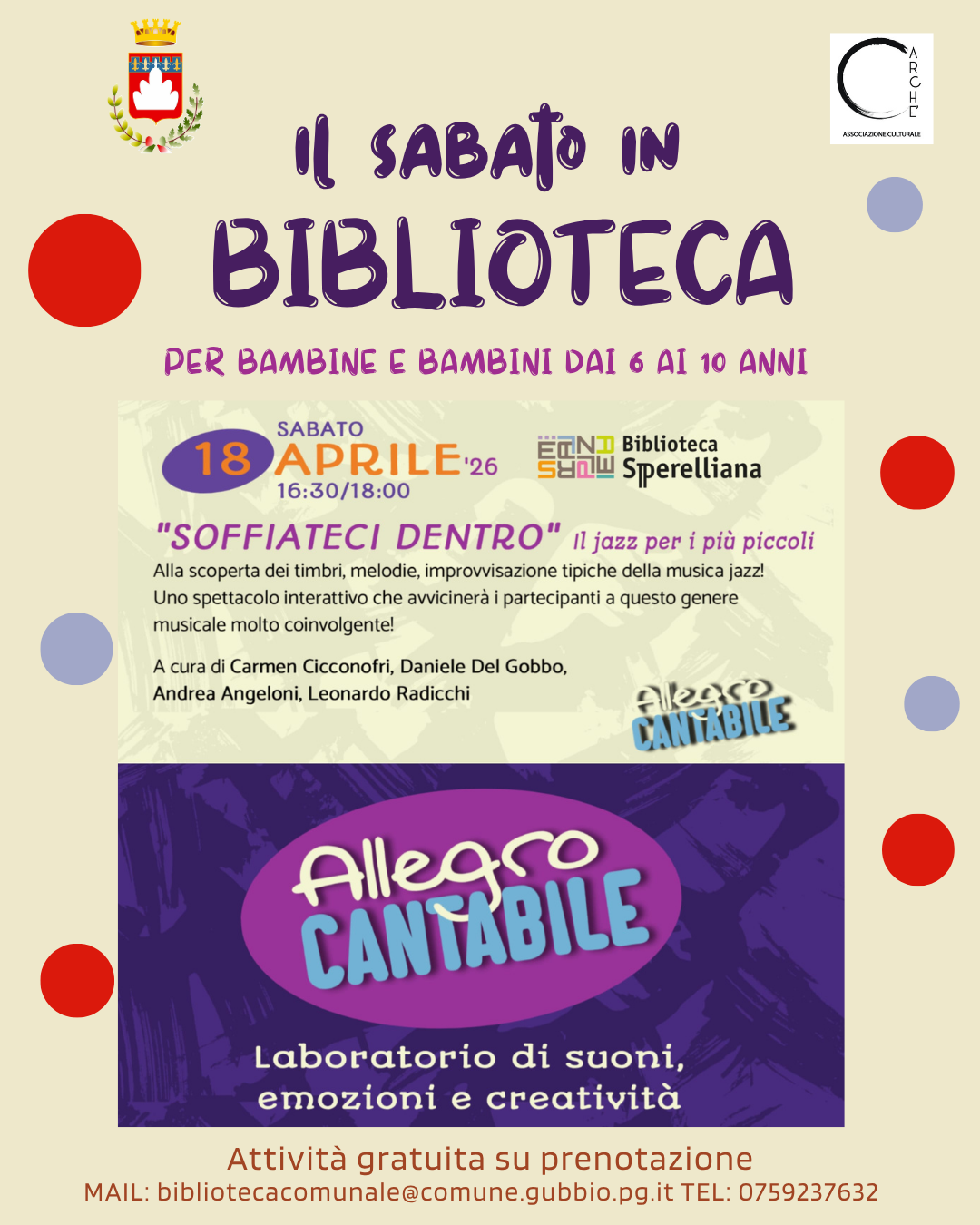 Il sabato in biblioteca