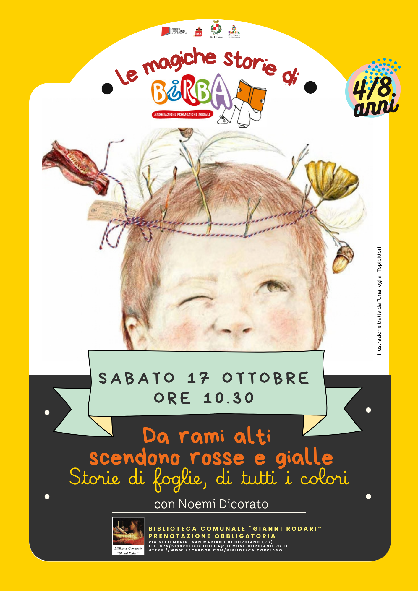Da rami alti scendono rosse e gialle &ndash; Storie di foglie, di tutti i colori